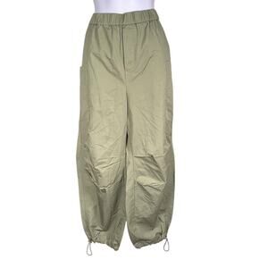 New With Tag On 34th Women's Patch- Pocket Jogger Pants Draw String Ankle Large